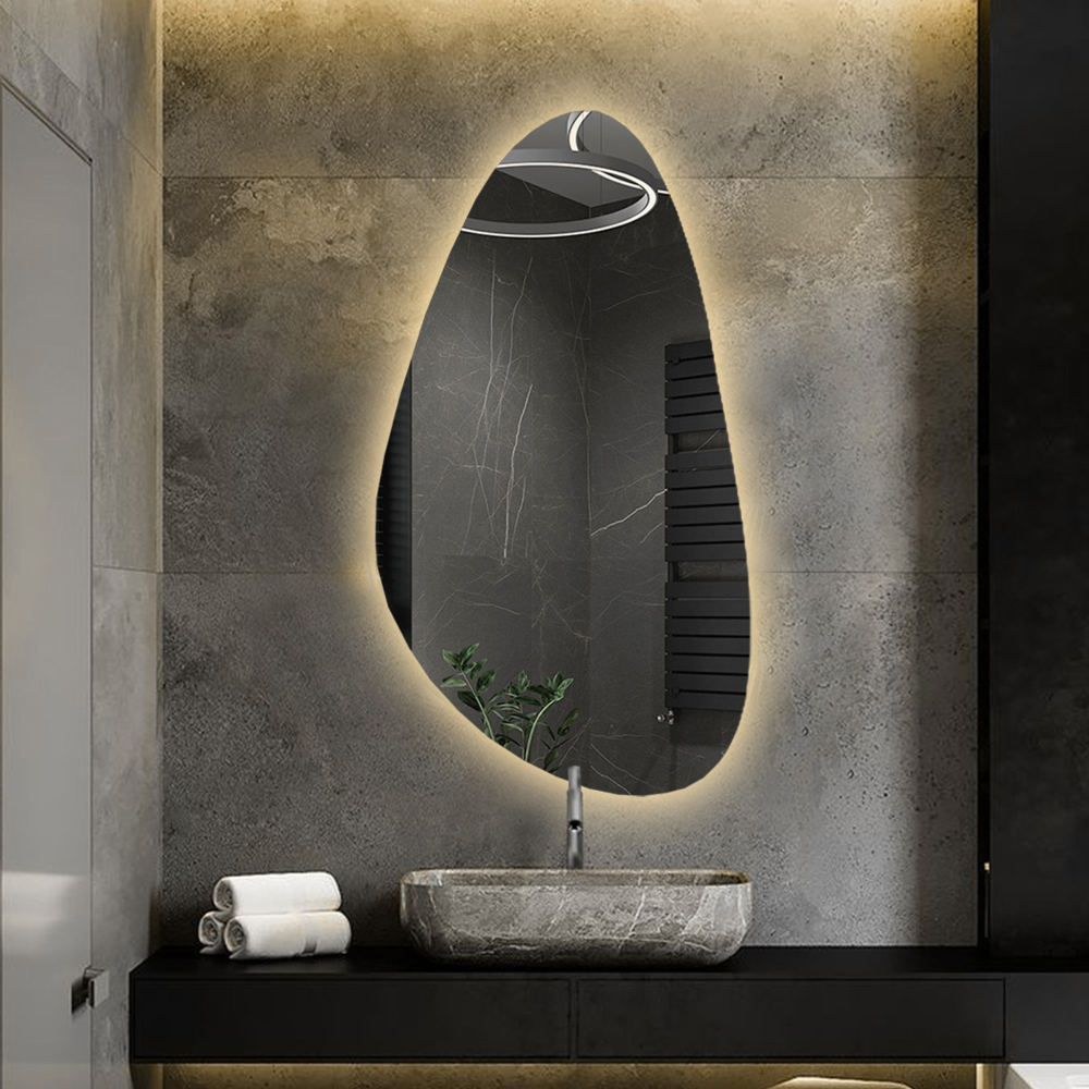 Oglindă de formă neregulată cu iluminare - SYDERYT LED Oglindă de formă neregulată cu iluminare - SYDERYT LED