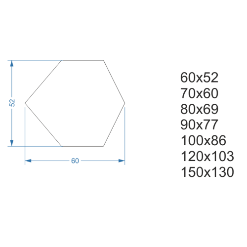 Oglindă de formă geometrică în ramă – GEOME ÎN RAMĂ