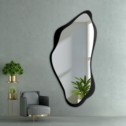 Oglindă cu formă neregulată în cadru MDF - PIENA ÎN CADRU