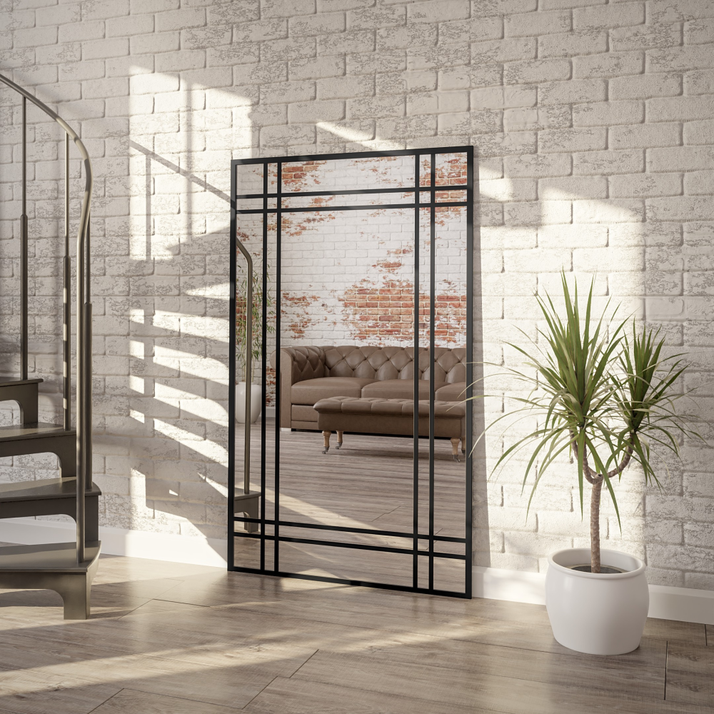 Oglindă de mansardă cu rame - DEMETER BIS - culoare la alegere a ramei