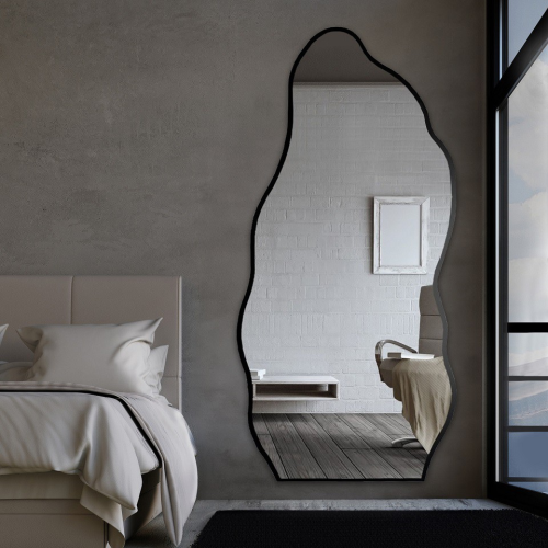 Oglindă în formă organică într-o ramă - AURO IN A FRAME 2