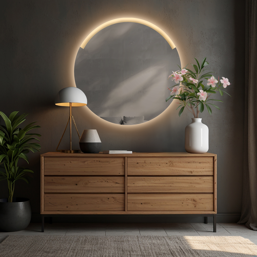 Oglindă de baie cu iluminare ELIF LED II