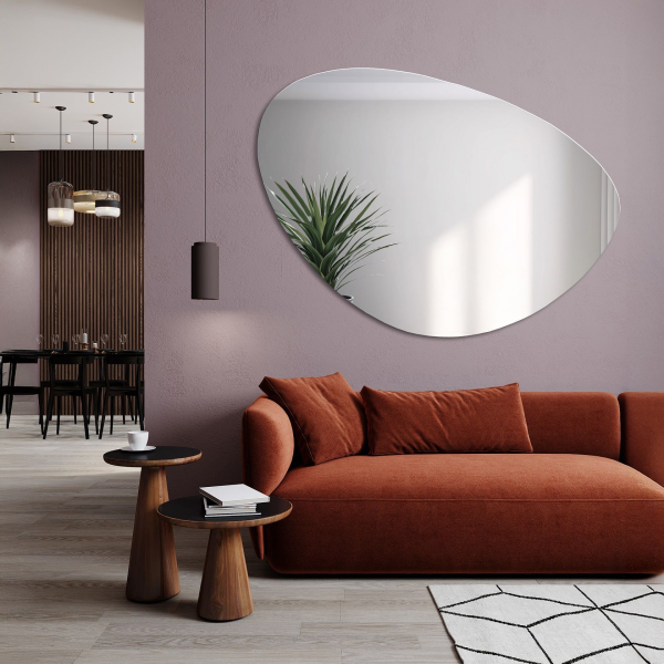 Oglindă de baie cu formă neregulată - OBSYDIAN