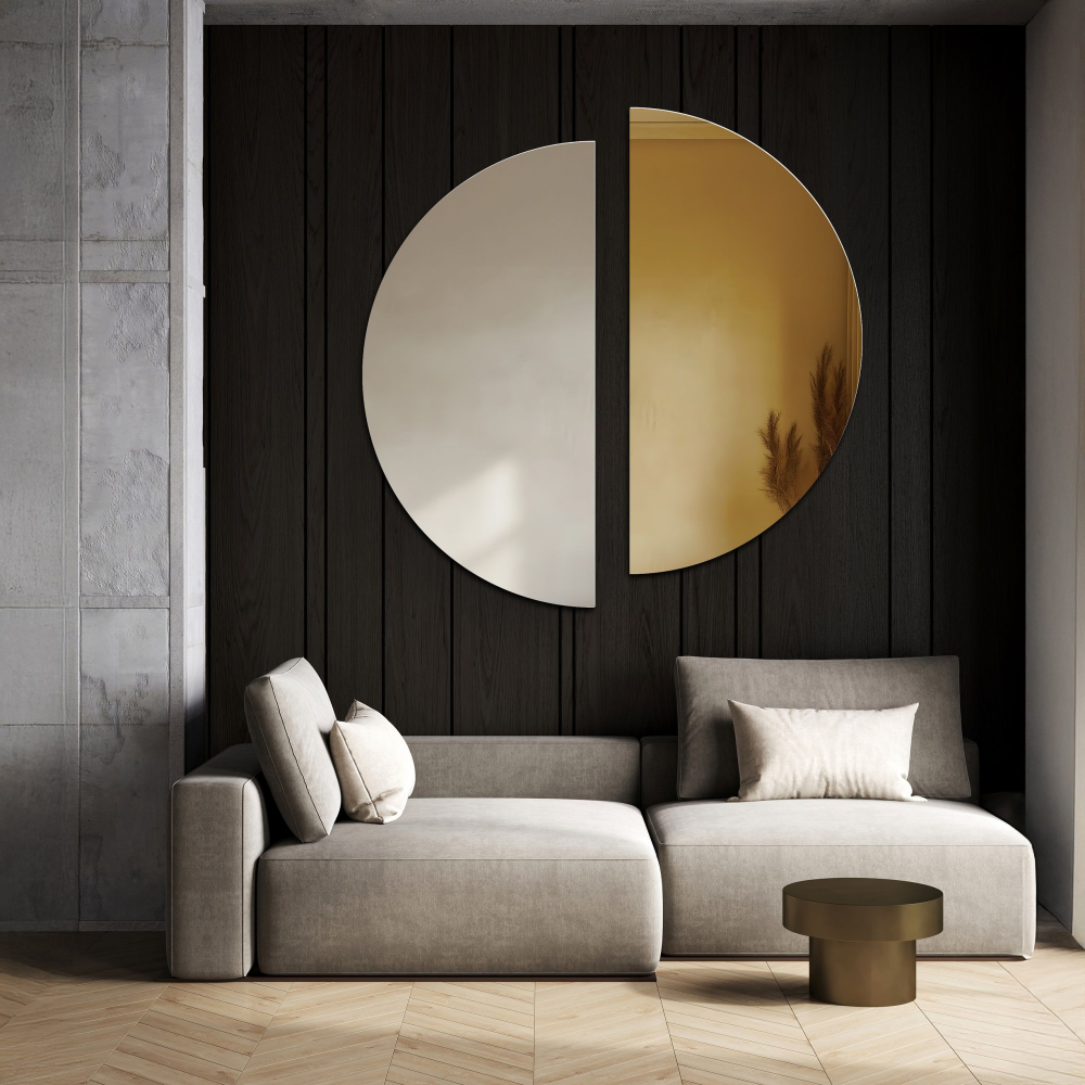 Set decorativ de semicercuri - DOUBLE II Set decorativ de semicercuri - DOUBLE II