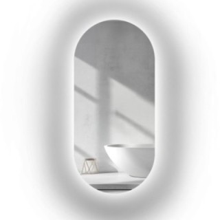 Oglindă ovală cu iluminare - NIKO LED