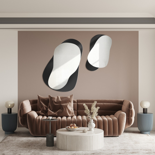 Oglinzi decorative pe sticlă ornamentală Master Point - LUXORA GRAVELO