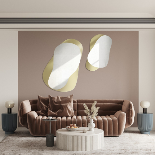 Oglinzi decorative pe sticlă ornamentală Master Point - LUXORA GRAVELO