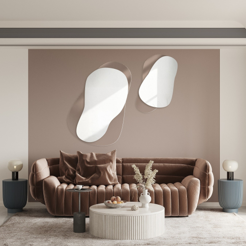 Oglinzi decorative pe sticlă ornamentală Master Point - LUXORA GRAVELO