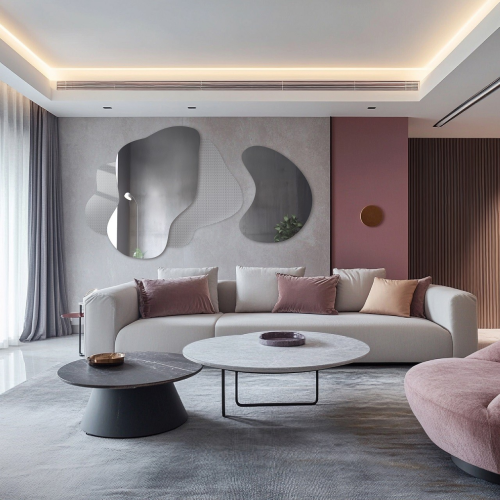 Oglinzi decorative pe sticlă ornamentală Master Point - LUXORA ARTIVIS