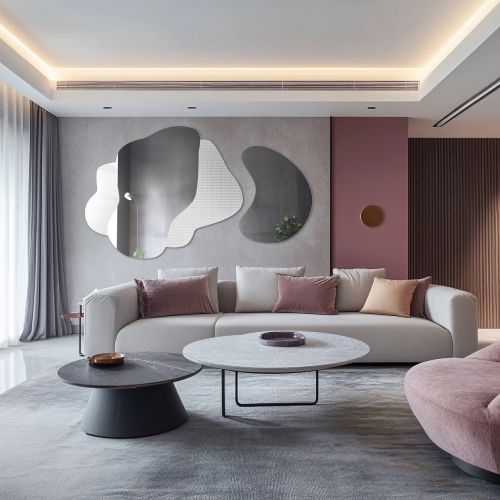 Oglinzi decorative pe sticlă ornamentală Master Point - LUXORA ARTIVIS