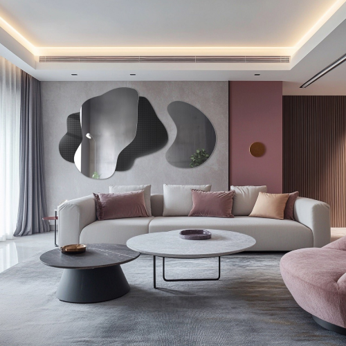 Oglinzi decorative pe sticlă ornamentală Master Point - LUXORA ARTIVIS