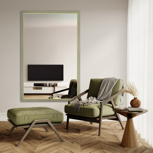 Oglindă cu ramă din lemn – 6901 – culoarea ramei la alegere