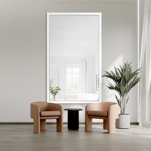 Oglindă cu ramă din lemn – 6901 – culoarea ramei la alegere