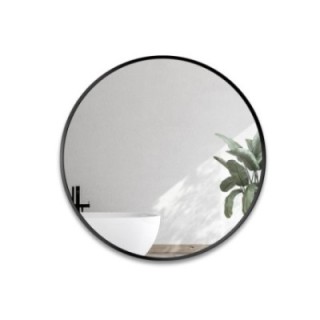 Oglindă rotundă cu ramă aurie din MDF SLIM - OTYLIA - culoarea ramei la alegere