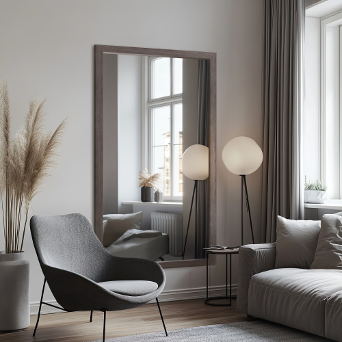 Oglindă în ramă de lemn – 8503 – culoarea ramei la alegere