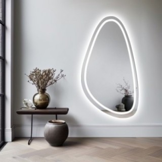 Oglindă de formă neregulată cu iluminare - SYDERYT LED II