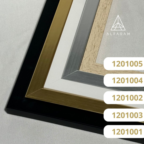 Oglindă dreptunghiulară cu ramă aurie minimalistă - 1201 - culoarea ramei la alegere