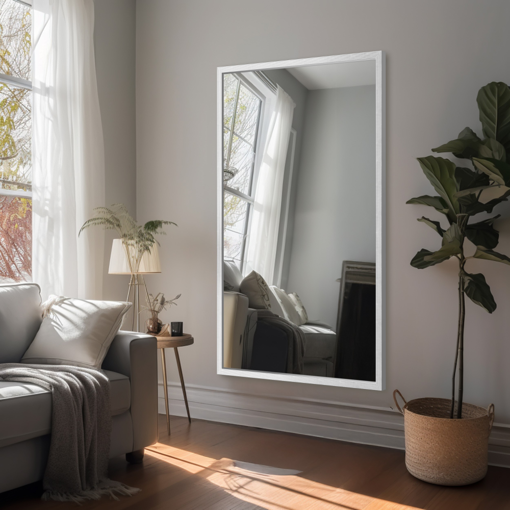 Oglindă în ramă de lemn – 8301 – culoarea ramei la alegere