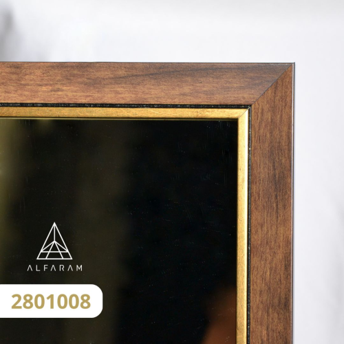 Oglindă în ramă decorativă delicată din lemn - 2801 - culoarea ramei la alegere