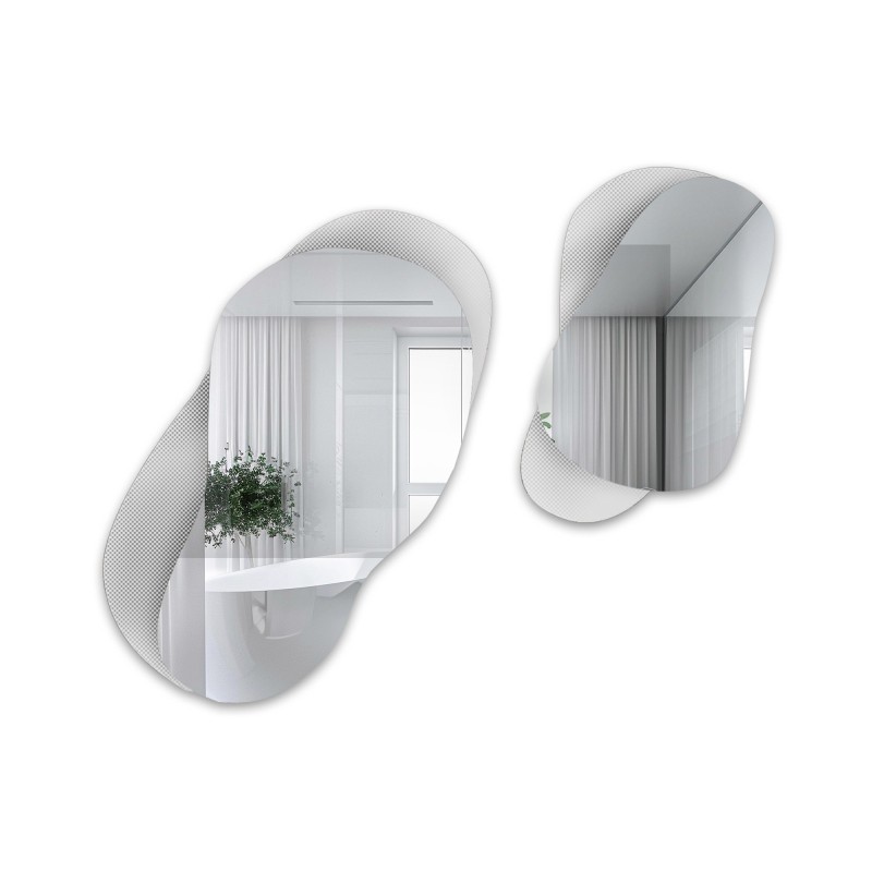 Oglinzi decorative pe sticlă ornamentală Master Point - LUXORA GRAVELO