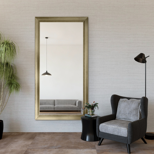 Oglindă cu ramă modernă și elegantă - 4201 - culoarea ramei la alegere