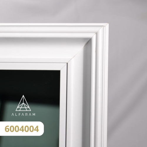 Oglindă Glamour în ramă albă - 6004004