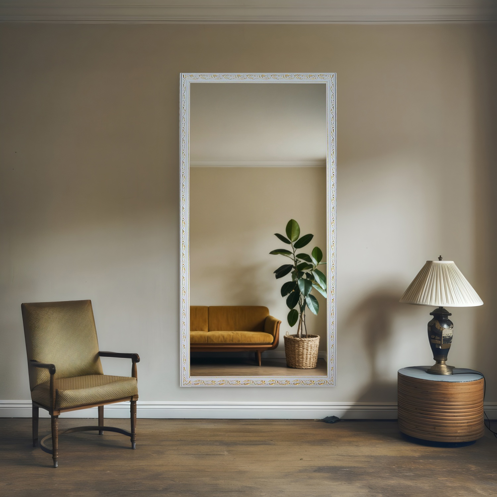 Oglindă în ramă ornamentată - 7004002