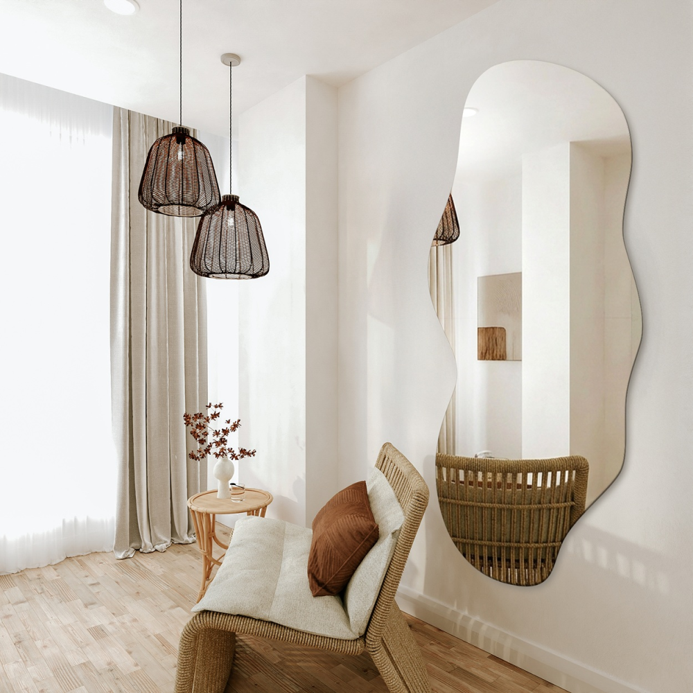 Oglindă cu formă organică - VERALUCE