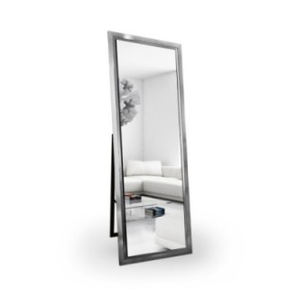 Oglindă de podea pentru dressing, în ramă din lemn - 5201 - culoarea ramei la alegere