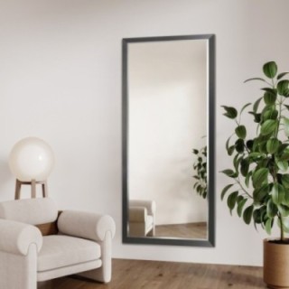 Oglindă cu ramă elegantă din bronz și argint - 5201002
