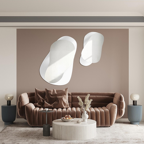Oglinzi decorative pe sticlă ornamentală Master Point - LUXORA GRAVELO