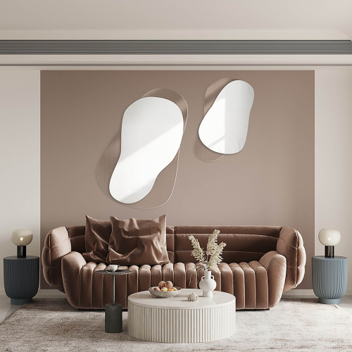 Oglinzi decorative pe sticlă ornamentală Master Point - LUXORA GRAVELO