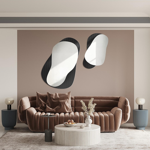Oglinzi decorative pe sticlă ornamentală Master Point - LUXORA GRAVELO