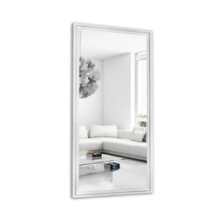 Oglindă Glamour în ramă albă - 6004004