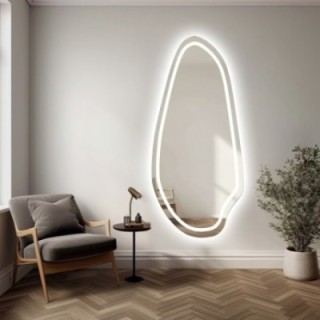 Oglindă organică cu iluminare - JASPIS LED II