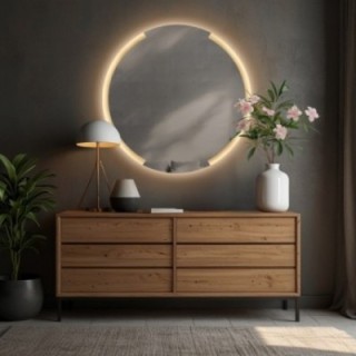 Oglindă de baie cu iluminare ELIF LED I