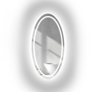 Oglindă eliptică sablată cu iluminare - FRIDA LED I