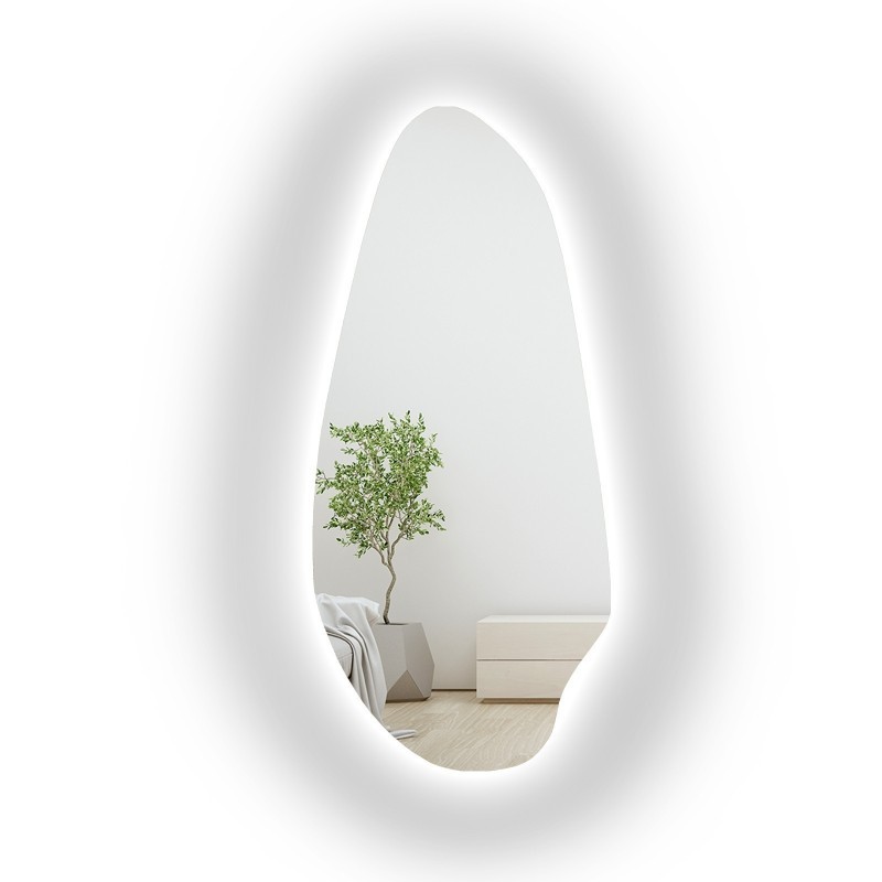 Oglindă organică cu iluminare pentru masa de toaletă - JASPIS LED