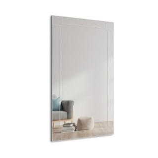 Oglindă de cristal Glamour în ramă de oglindă - KIARA OptiWhite
