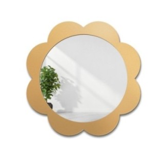 Oglindă decorativă de perete pentru copii în ramă MDF - FLOARE