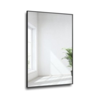 Oglindă dreptunghiulară cu ramă neagră minimalistă - 1201 - culoarea ramei la alegere