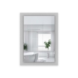 Oglindă decorativă dreptunghiulară pe sticlă ornamentală Master Point - LUXORA SOLEIL