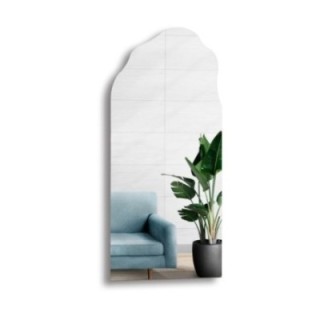 Oglindă decorativă semiovală cu formă organică - AURO 1