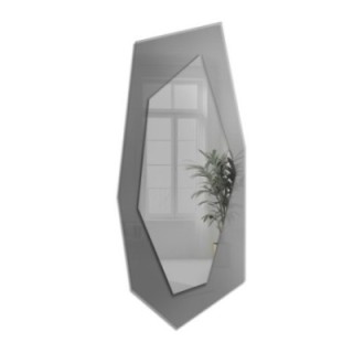 Oglindă decorativă pe antisol grafit - RADIANT