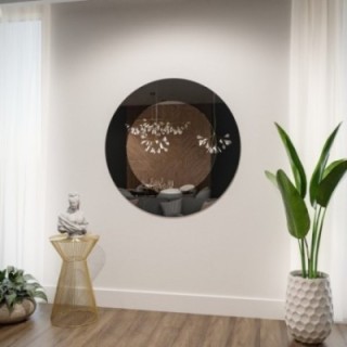 Oglindă decorativă rotundă în două culori - ROTAM