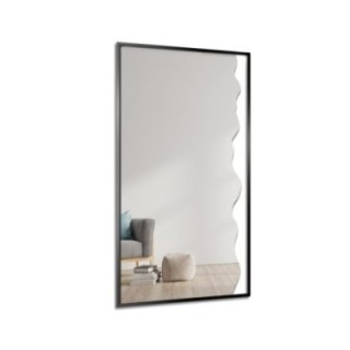 Oglindă decorativă cu ramă neagră din MDF - WIENA ÎN CADRU