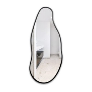 Oglindă în formă organică într-o ramă - BARYT ÎN CADRU