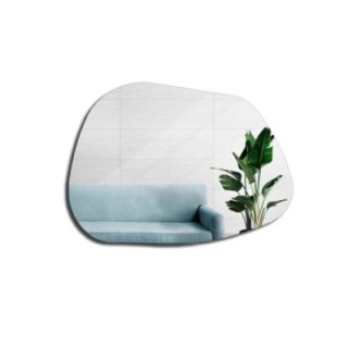 Oglindă decorativă cu formă organică - BAZALT