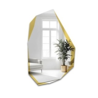 Oglindă decorativă cu formă organică ascuțită – CELESTIAL