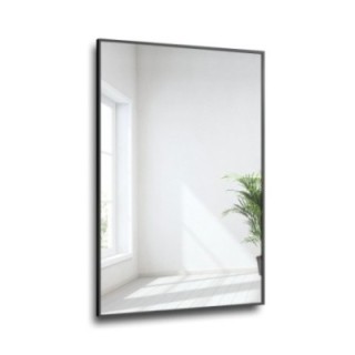 Oglindă dreptunghiulară cu ramă neagră minimalistă - 1201 - culoarea ramei la alegere